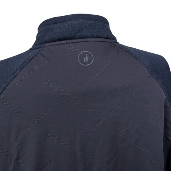 Johnnie O Mario Mix Media Water Repellent Zip-Up Jacket Twilight - Picture 6 of 16